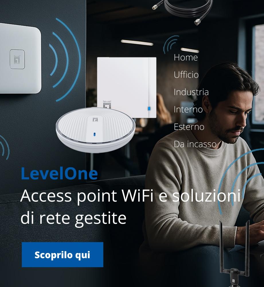 LevelOne WiFi Access Points with managed WiFi solution – perfect for home, outdoor and industrial environments WiFi Access Points with central management – flexible use for home, outdoor and industrial networks