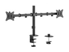 650157 17"-32" Gelenk-Dual-Monitor-Tischhalterung