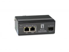IGP-0310, Switch PSE/PD Gigabit PoE industriale a 3 porte, 802.3at PoE, 30W