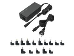 OZUL08B15 90W Universal Laptop Charger, 15 Charging Tips incl.