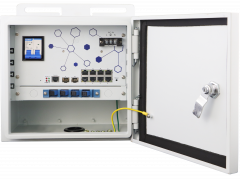 OSW-1061, 10-Port L2 Managed Gigabit Ethernet PoE Switch, 8 PoE Outputs 10/100/1000Mbps +2 uplink Gigabit SFP port, 185W PoE Power Budget 