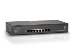 GEP-0812 8-Port Gigabit PoE Switch, 4-Port 802.3af/at PoE Outputs, 61.6W PoE Power Budget