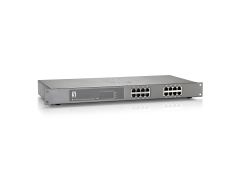 FEP-1612 16-Port Fast Ethernet PoE Switch, 802.3af/at PoE, 16 PoE Outputs, 500W Power Budget