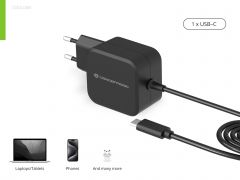 OZUL04BE 67W GaN USB PD Charger, Built-in USB-C Cable, PPS, PD 3.0
