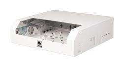 Equip Slim Flex 19" Netzwerkschrank für Wandmontage, 5HE, 500x475mm, mit Stahlfronttür, montiert, RAL7035 Grau