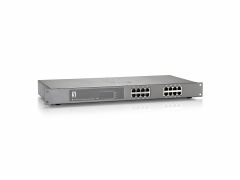 FEP-1612W120 16-Port-Fast Ethernet-PoE-Switch, 802.3at/af PoE, 120W