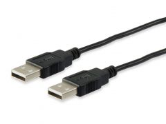 128870 USB 2.0 A-A Cable, 1.8m , Black