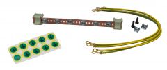 EQUIP GROUNDING SET, 6 CONNECTION POINTS, 220MM LONG