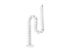 650809 Deluxe Cable Management Spine,, White