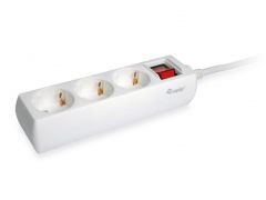 245551 3fach Verteiler mit Schalter Mehrfachsteckdose Schuko