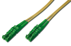 255122 E2000/APC to E2000/APC Fiber Cable, SM, 2.0m