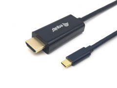 133411 USB-C auf HDMI Kabel, M/M, 1.0m, 4K/30Hz