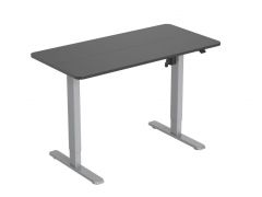 650811 ERGO Electric Sit-Stand Desk Frame with Desktop, Grey