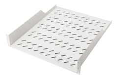 EQUIP FIXED SHELF 19', 2U, 800MM, GREY