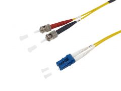 254231 LC/ST Fiber Optic Patch Cable, OS2, 1.0m