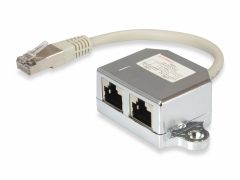 127608 2-Port Cat.5e RJ45 Splitter