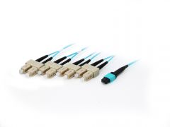 25557807 MTP/SC Trunk Fiber Patch Cord, OM4, 20m