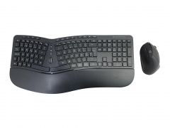 ORAZIO02PT ERGO Wireless Ergonomic Keyboard & Mouse Kit, Portuguese layout