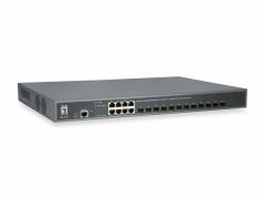 GTL-2091 20-Port L3 Managed Gigabit Switch, 12 x 10G SFP+, 8 x Gigabit RJ45, Redundant power supply