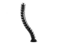 650861 Double-Channel Cable Management Spine, Black