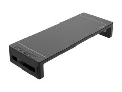 650883 Ergonomic Monitor Stand with USB (USB-A x 4, USB-C x 1)