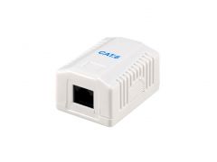 235213 1-Port Cat.6 Surface Mount Box, unshielded