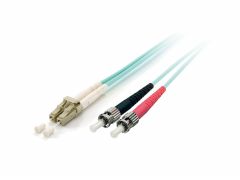 255219 LC/ST Fiber Optic Patch Cable, OM3, 0.5m