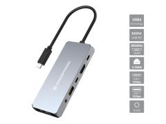 DONN22G 6-in-1 USB4 Docking Station, 40Gbps upstream, 8K 60Hz HDMI, 2.5GbE, USB-A 10Gbps, USB-C 10Gbps, 100W USB PD, Audio