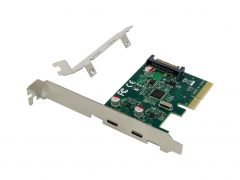 EMRICK13G 2-Port USB 3.2 Gen 2 Type-C PCIe Card
