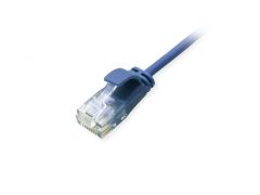 626303 Cat.6A U/UTP Cable de conexión Slim, 1.0m, Azul