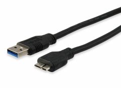 128397 USB 3.0 A to Micro-B Cable , 1.8m, 5Gbps, Black