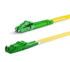 255104 E2000/APC to LC/APC Fiber Cable, SM, 7.0m