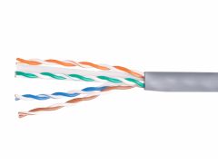 404521 Cat.6 U/UTP Installation Cable, Eca, LSZH, 100m, CCA