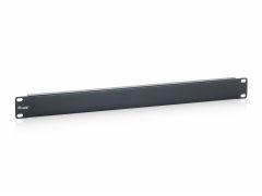 327503 19", Panel Ciego, 1U, Negro