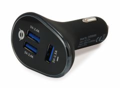 CARDEN06B 31.5W 3-Port USB Car Charger