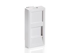 Inserto modular francés 125474, 1 puerto