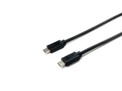 128833 USB 2.0 C to C Cable, M/M, 0.5m, PD 60W