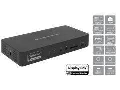 DONN31B 17-in-1 DisplayLink Docking Station USB 3.2 Gen 2