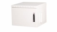 Equip Safe Outdoor 19" Wall Mounted Outdoor Cabinet, 07U, 600x600mm, with Steel Front Door, Assembled, RAL7035 Grey