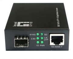 GVT-2051  RJ45 to SFP+ 10-Gigabit Media Converter