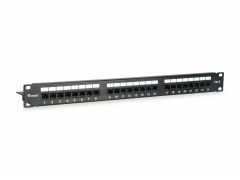 135425 Panel de Conexiones No Apantallado Cat.6 de 24 Puertos, Negro