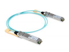AOC-0501, 100Gbps QSFP28 Active Optical Cable, 1m