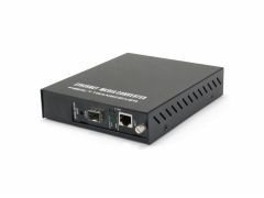 GVM-1000, RJ45 to SFP Managed Gigabit Media Converter