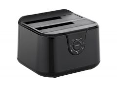 DONN12B Dual Bay USB 3.2 Gen 1 SATA Hard Drive Dock