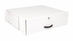 EQUIP LOCKABLE DRAWER 19', 3U, RAL7035 GREY