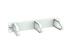 327342 10" Kabelmanagement-Panel, 1HE, Hellgrau