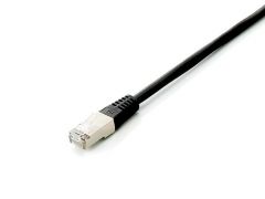 605697 Cat.6A Platinum S/FTP Patch Cable, 0.5m , Black
