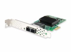GNC-0200 Gigabit Fiber PCIe-x1 Network Card, 1 x Multi-Mode SC Connector, 850nm, 550M