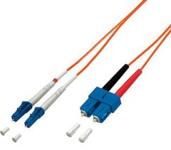 254322 LC/SC Fiber Optic Adapter Cable- OM1, 2.0m , 62.5/125µ